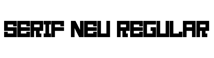 Serif Neu Regular  Fuentes Gratis Descargar