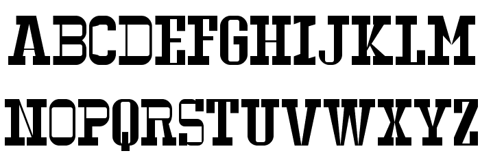 Serif Ngesti Regular Schriftart Groß