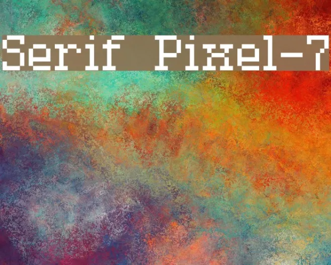 Serif Pixel-7 Example 2