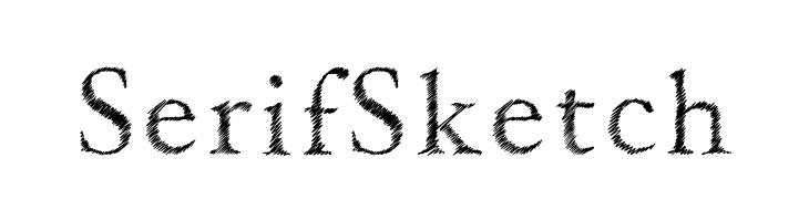 Serif Sketch  baixar fontes gratis