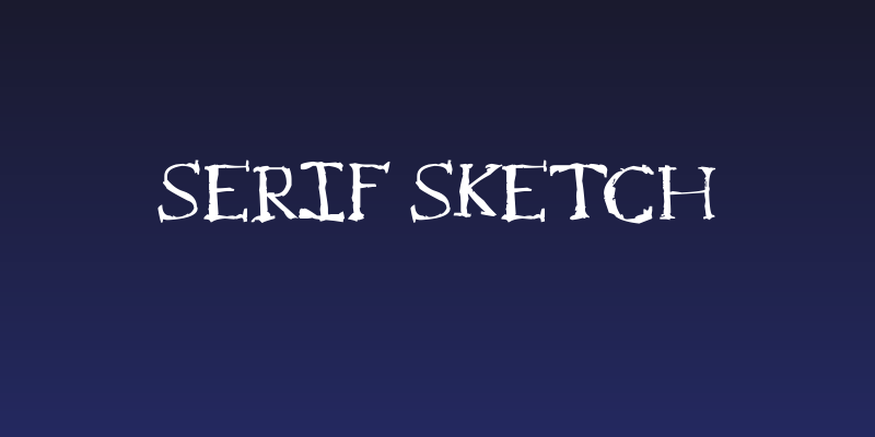 Serif Sketch Social Header