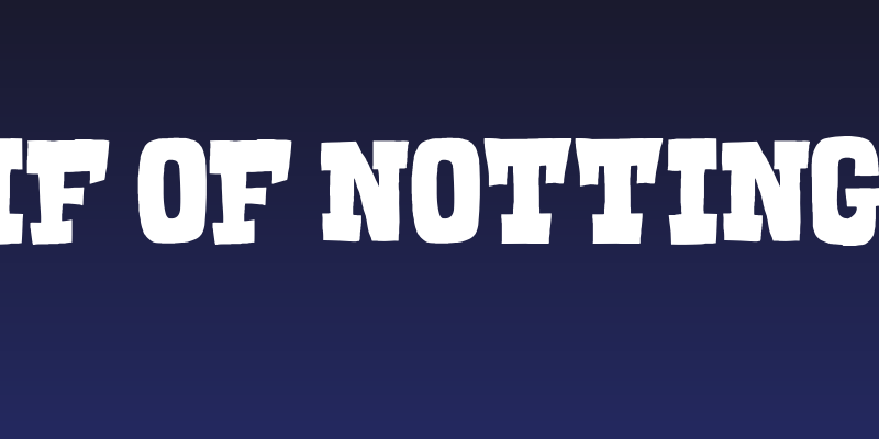 Serif of Nottingham Social Header