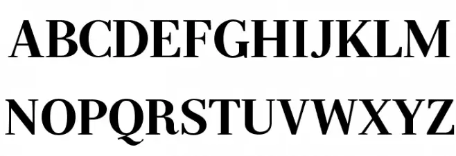 Serif72Beta-Black Caratteri MAIUSCOLE