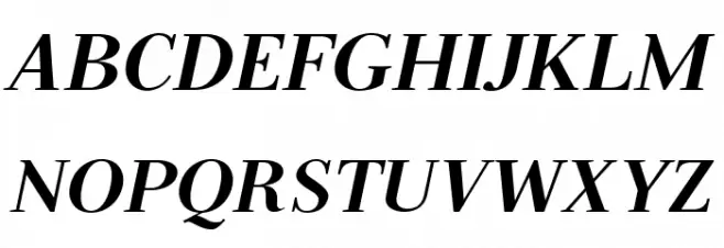 Serif72Beta-BlackItalic Шрифта ВЕРХНИЙ