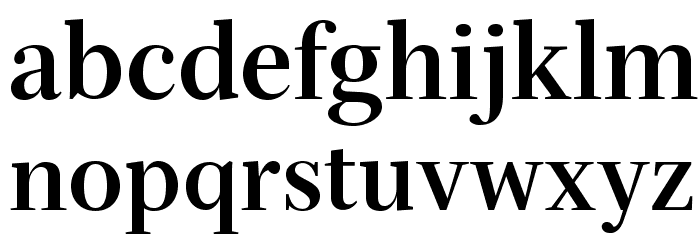 Serif72Beta-Bold Font LOWERCASE