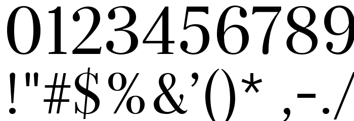 Serif72Beta-Regular Font OTHER CHARS