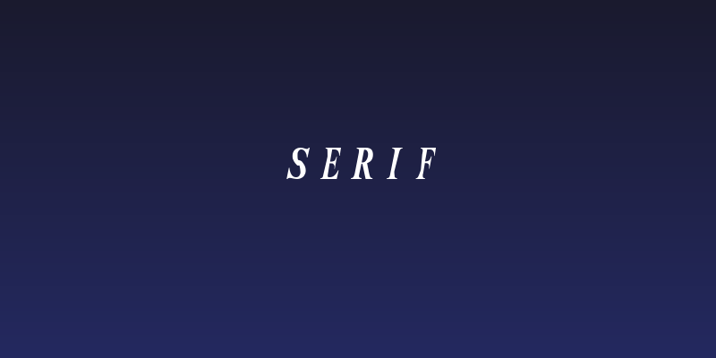 Serif Social Header