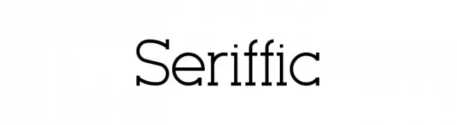 Seriffic  Fuentes Gratis Descargar