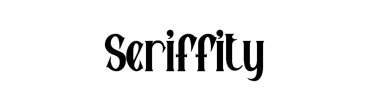 Seriffity  नि: शुल्क फ़ॉन्ट्स डाउनलोड