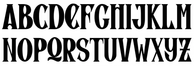 Seriffity Шрифта ВЕРХНИЙ