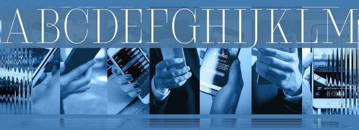 Serifiqo4FFreeCapitals Fonte examples