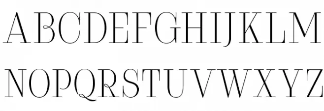 Serifiqo4FFreeCapitals Caratteri MINUSCOLO