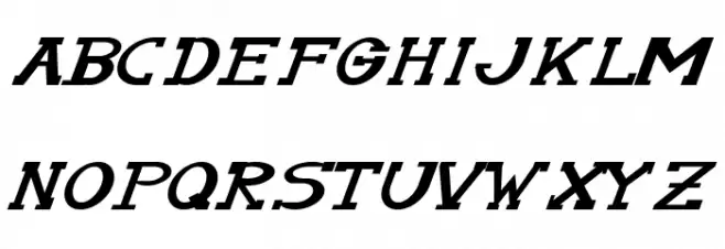 Serifonwide Italic خط أحرف كبيرة