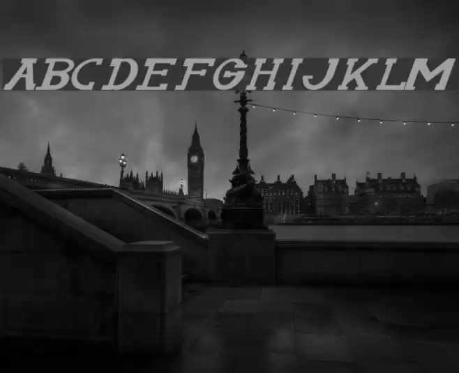 Serifonwide Italic Font examples