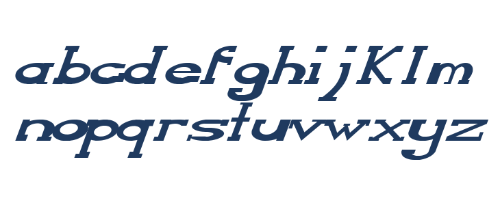 Serifonwide Italic Lowercase