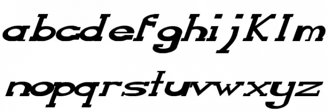 Serifonwide Italic Fuentes MINÚSCULAS