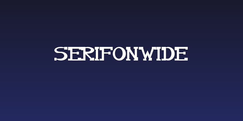 Serifonwide Social Header