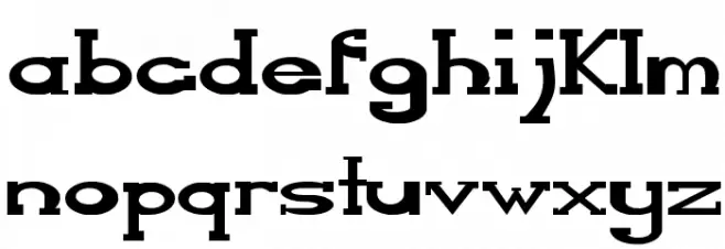 Serifonwide Fuentes MINÚSCULAS