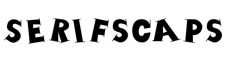 SerifsCaps  font caratteri gratis
