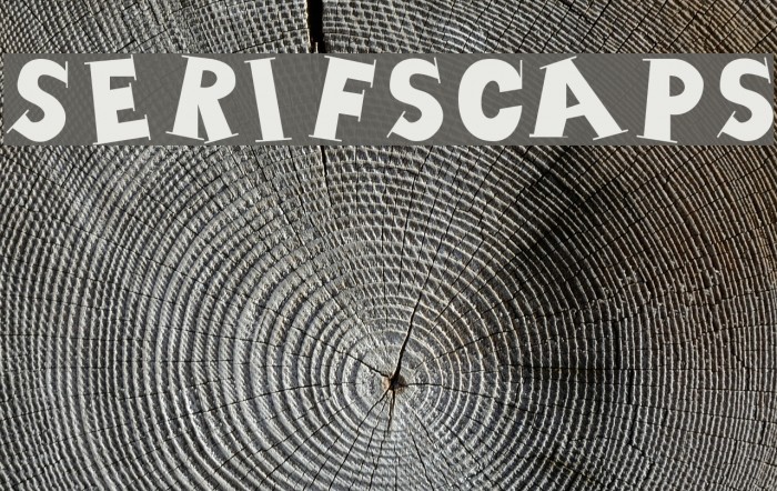 SerifsCaps Font examples