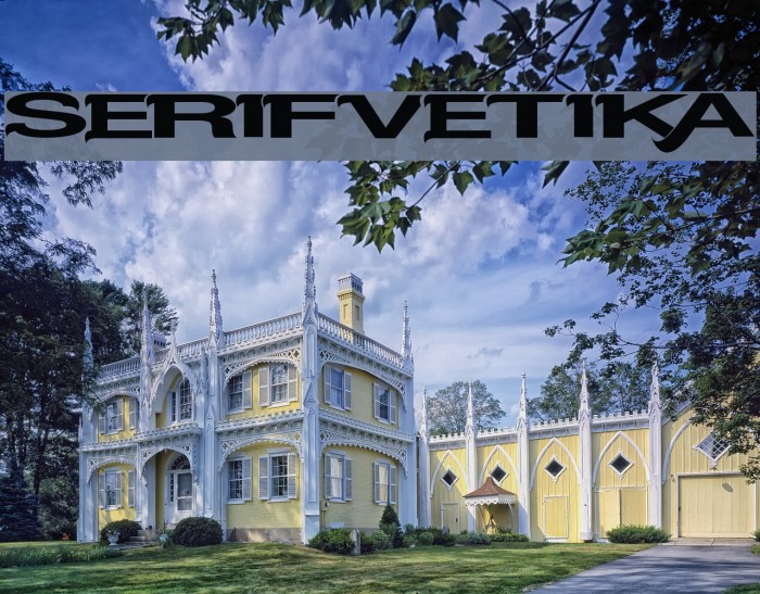 Serifvetika Font examples