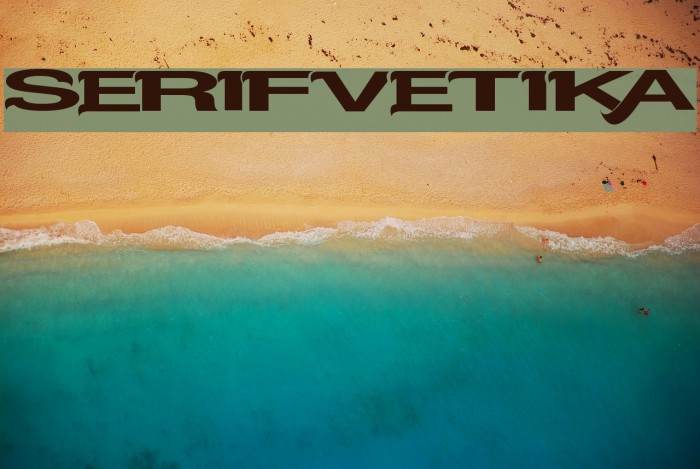 Serifvetika Font examples