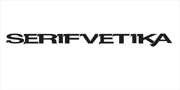 Serifvetika Logo