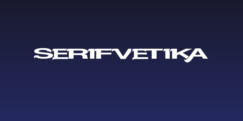Serifvetika Social Header