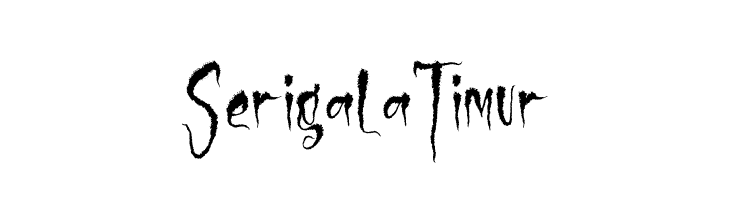 Serigala Timur  フリーフォントのダウンロード