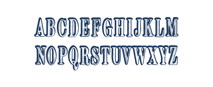 Serigraphy Uppercase