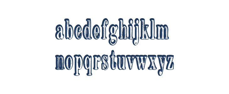 Serigraphy Lowercase