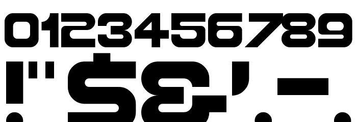 Serioucity 3 Regular Font OTHER CHARS