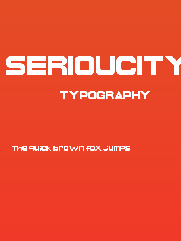 Serioucity 3 Regular Poster