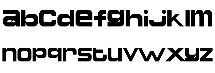 Serioucity 3 Regular Font LOWERCASE