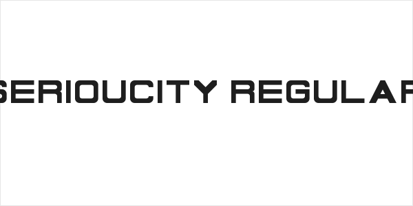 Serioucity Regular Logo