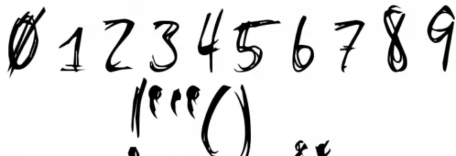 Serious Doubts Normal Font OTHER CHARS