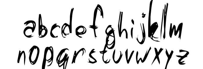 Serious Doubts Normal Font LOWERCASE