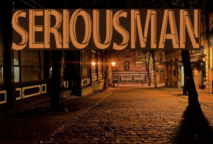 Serious-Man Fonte examples