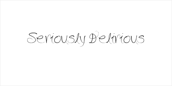 Seriously Delirious Logo
