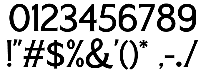 SeriouslyDEMO Font OTHER CHARS