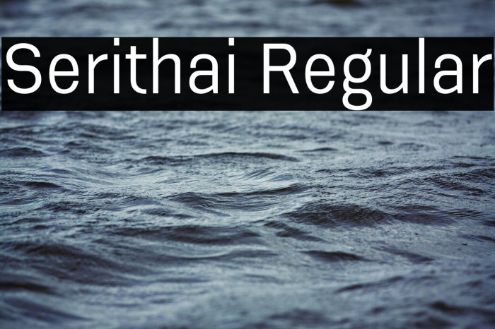 Serithai Regular Example 1