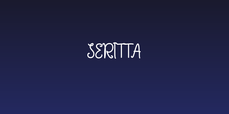 Seritta Social Header