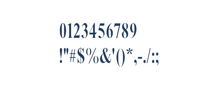 Serizawa-Regular Other Characters