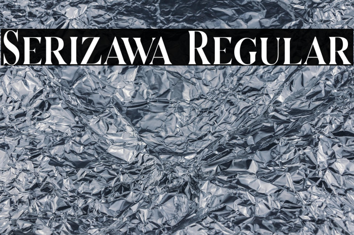 Serizawa Regular Example 1