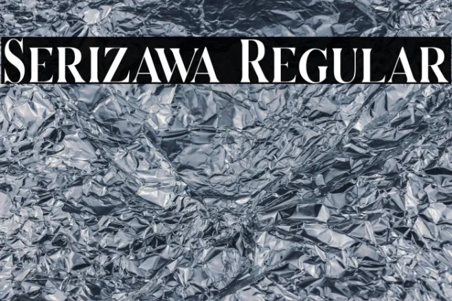 Serizawa Regular Example 1