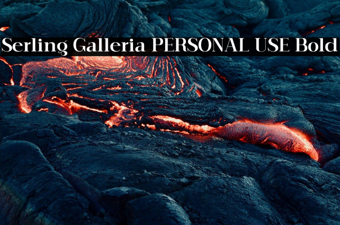 Serling Galleria PERSONAL USE Bold Example 2