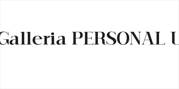 Serling Galleria PERSONAL USE Bold Logo