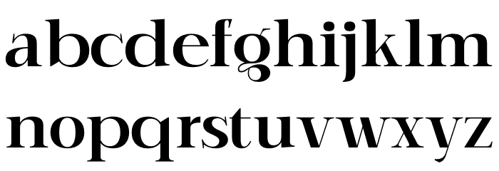 Serling Galleria PERSONAL USE Bold Font LOWERCASE