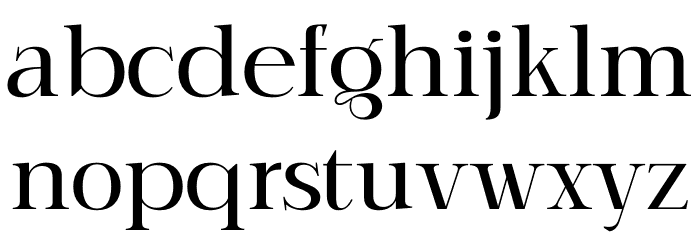 Serling Galleria PERSONAL USE Medium Font LOWERCASE