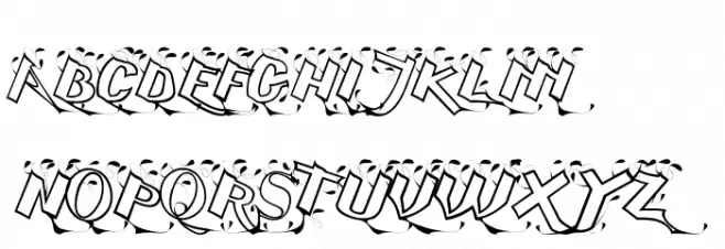 Serling Script Regular 字体 大写
